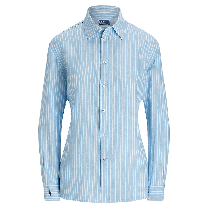 Women's Oversized Fit Linen Shirt