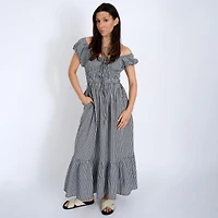 Women's Gingham Woven Dress