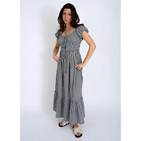 Women's Gingham Woven Dress