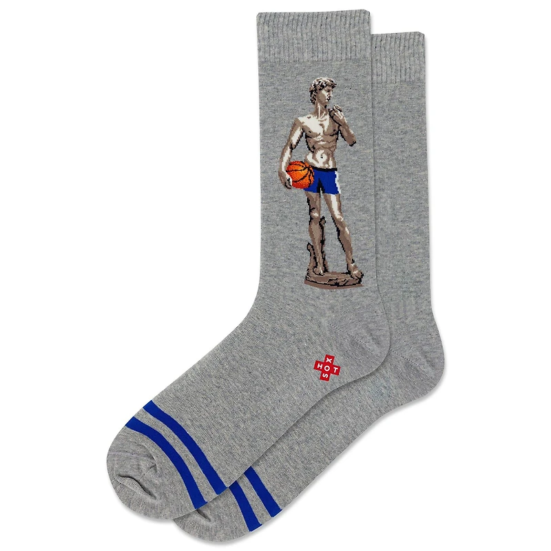 Men's Baller David Crew Sock