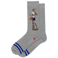 Men's Baller David Crew Sock