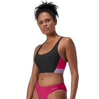 Women's Colourblock Racerback Bikini Top
