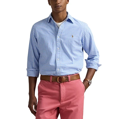 Men's Classic Fit Gingham Oxford Shirt