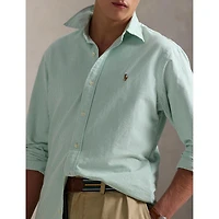 Men's Classic Fit Striped Oxford Shirt