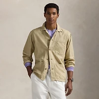 Men's Linen Cotton Overshirt