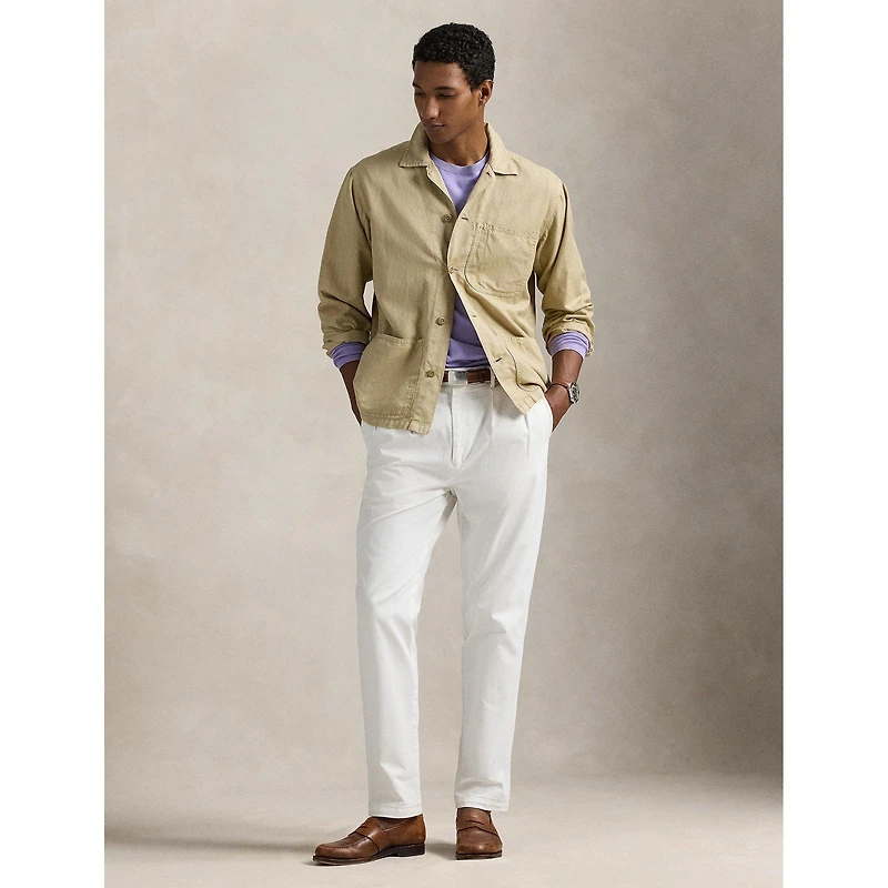 Men's Linen Cotton Overshirt