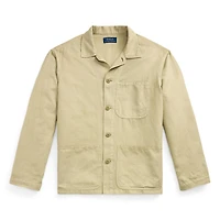 Men's Linen Cotton Overshirt