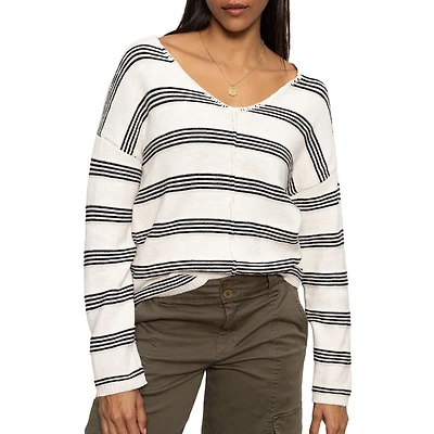 Women's Easy V-Neck Sweater