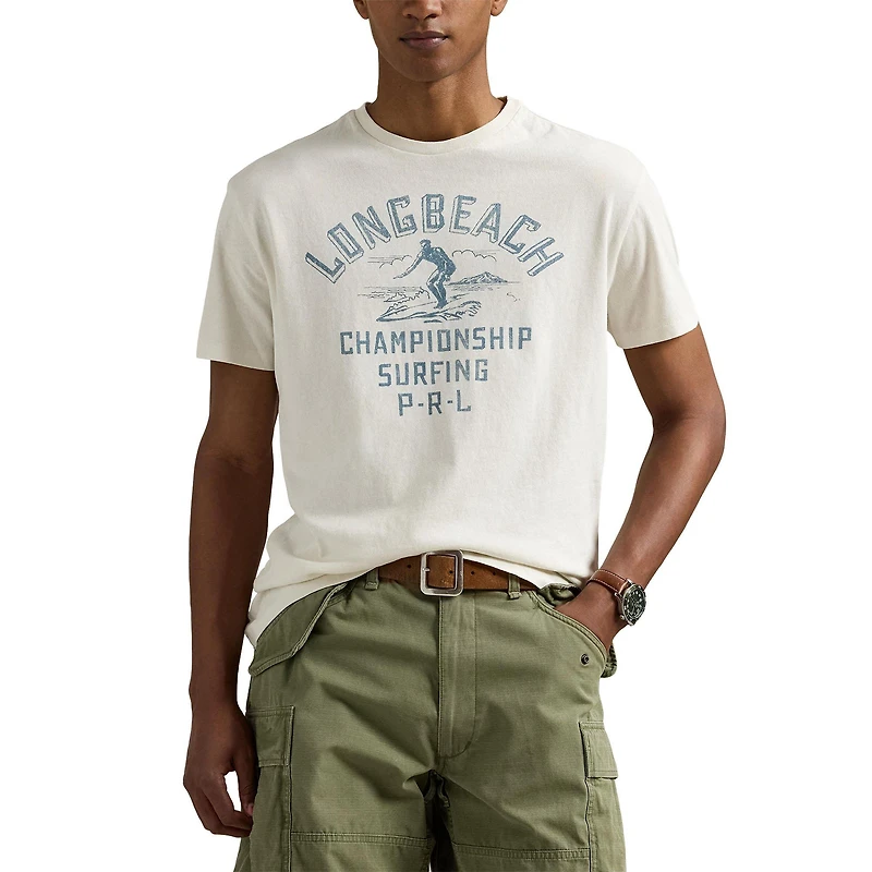 Men's Classic Fit Jersey Graphic T-Shirt