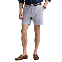 Men's 7-Inch Stretch Classic Seersucker Short