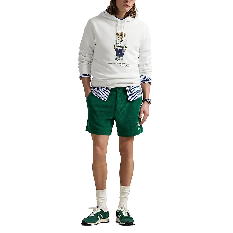 Men's Polo Bear Fleece Hoodie
