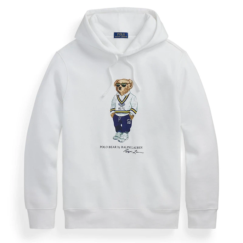 Men's Polo Bear Fleece Hoodie