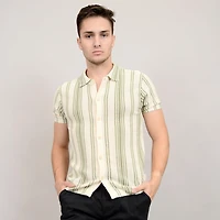 Men's Fancy Stitch Short Sleeve Knit Shirt
