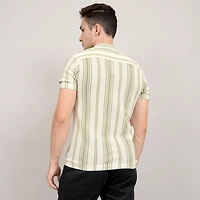 Men's Fancy Stitch Short Sleeve Knit Shirt