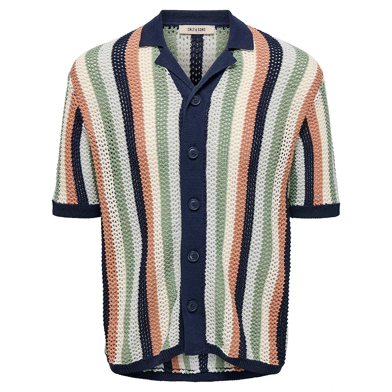 Men's Kasper Knit Resort Shirt
