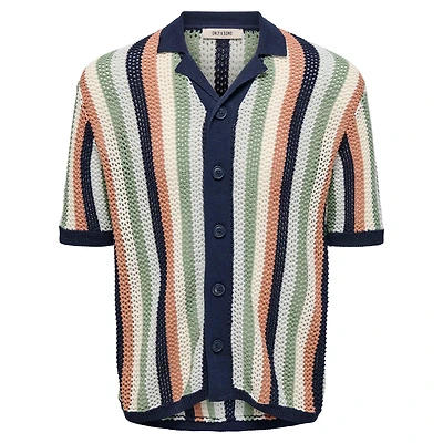 Men's Kasper Knit Resort Shirt