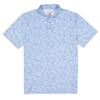 Men's 3-Button Stretch Short Sleeve Polo