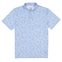 Men's 3-Button Stretch Short Sleeve Polo