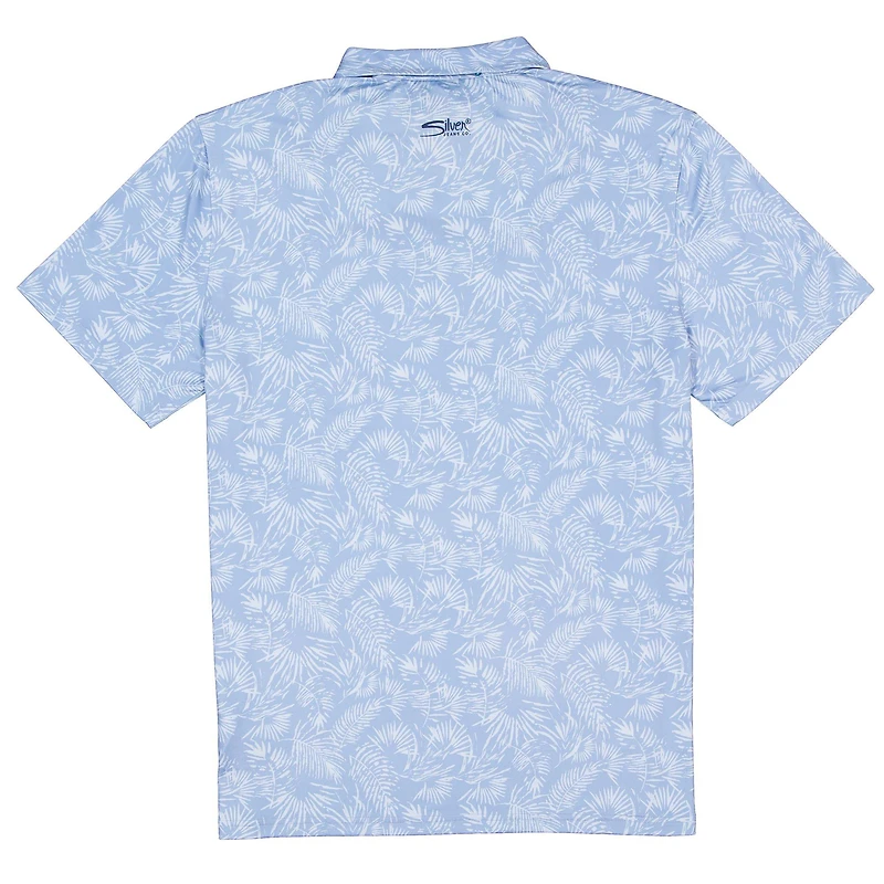 Men's 3-Button Stretch Short Sleeve Polo