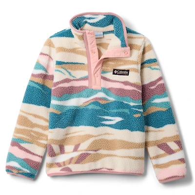 Juniors' [6-16] Helvetia™ II Printed Half-Snap Fleece Pullover Top