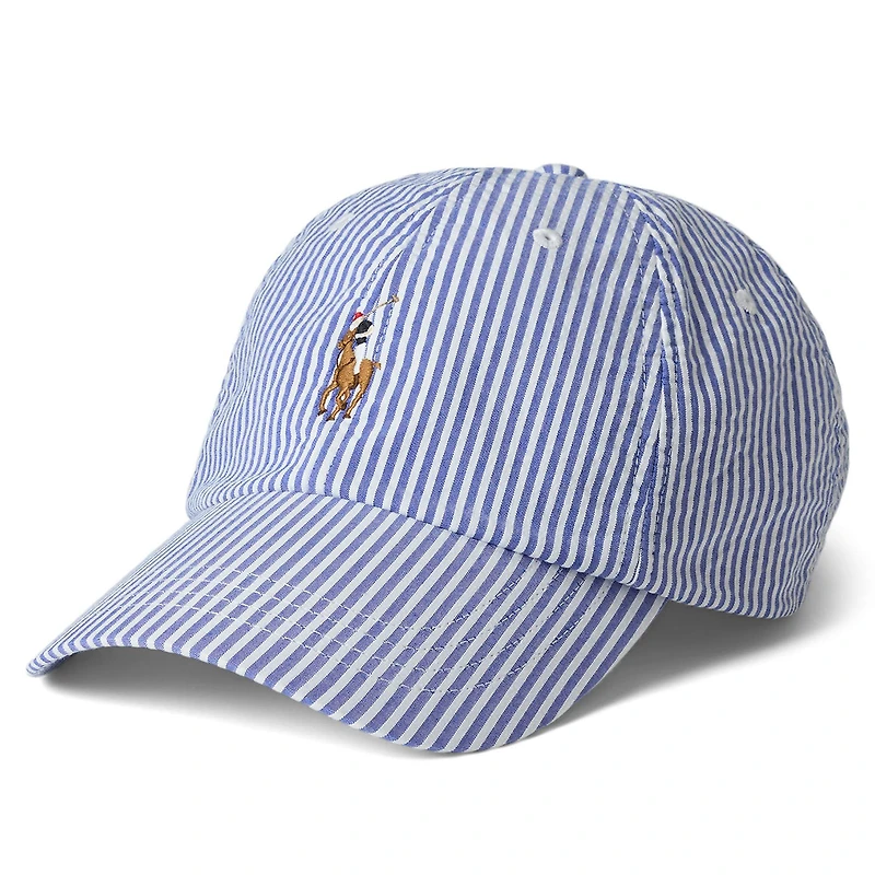 Unisex Seersucker Ball Cap