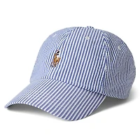 Unisex Seersucker Ball Cap