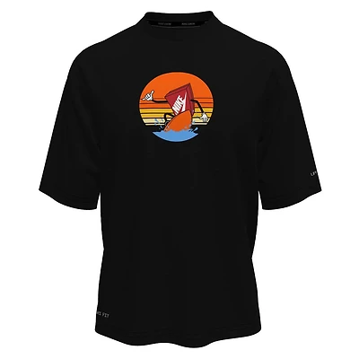 Junior Boys' [8-16] Sunset Surf 3/4-Sleeve Rashguard