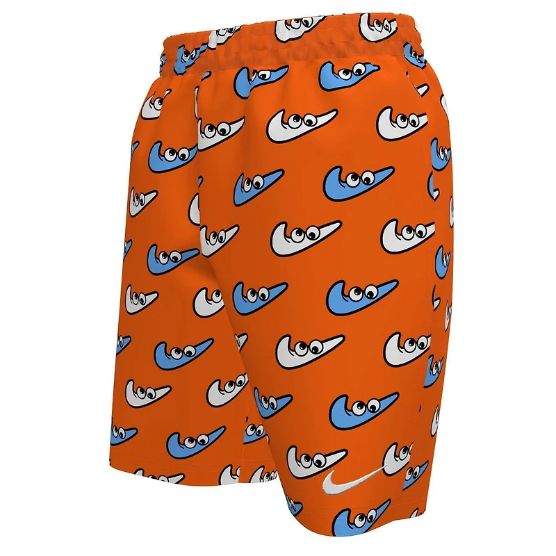 Junior Boys' [8-16] Swooshy 7" Volley Swim Trunk