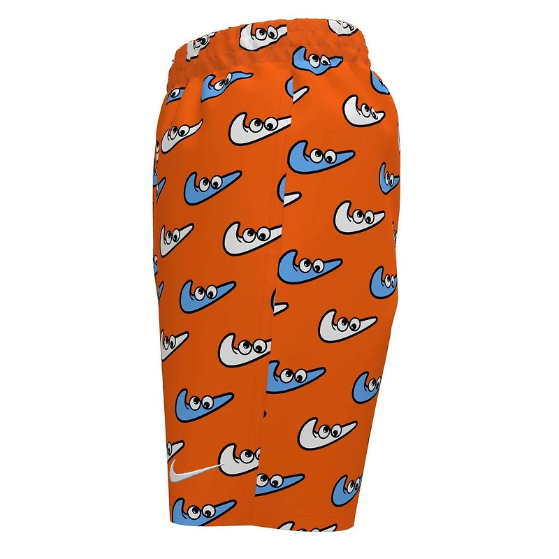 Junior Boys' [8-16] Swooshy 7" Volley Swim Trunk
