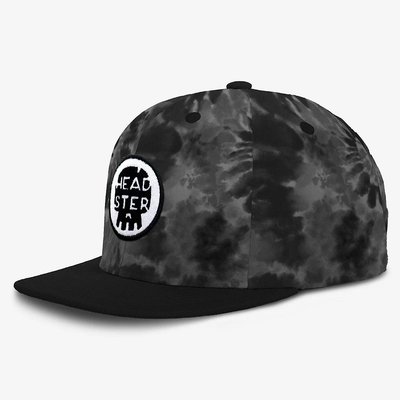 Kids' [2-10] Tie-Dye Black Snapback Hat