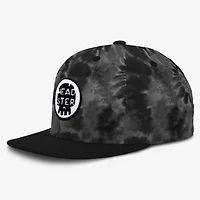 Kids' [2-10] Tie-Dye Black Snapback Hat