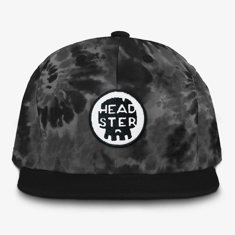 Kids' [2-10] Tie-Dye Black Snapback Hat