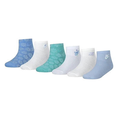 Kids' [4-7] Flow-Ral Ankle Sock (6 Pack)