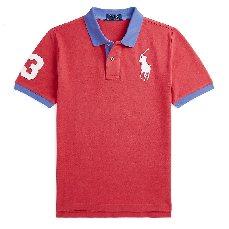 Junior Boys' [8-20] Big Pony Cotton Mesh Polo