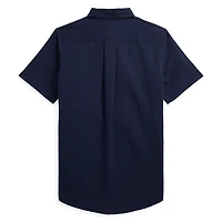 Junior Boys' [8-20] Cotton Seersucker Short Sleeve Shirt