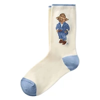 Women's Polo Bear Crew Sock