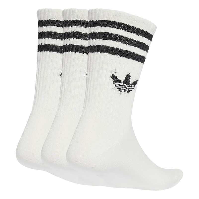 Unisex 3-Stripes Crew Sock (3 Pack)