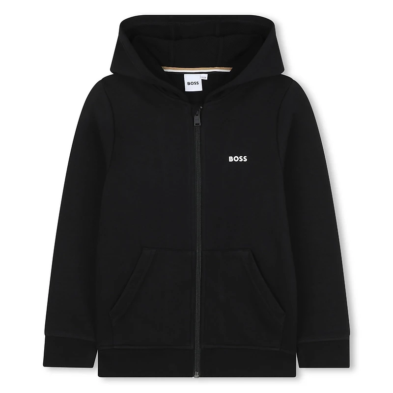 Junior Boys' [8-16] Logo Fleece Full-Zip Hoodie