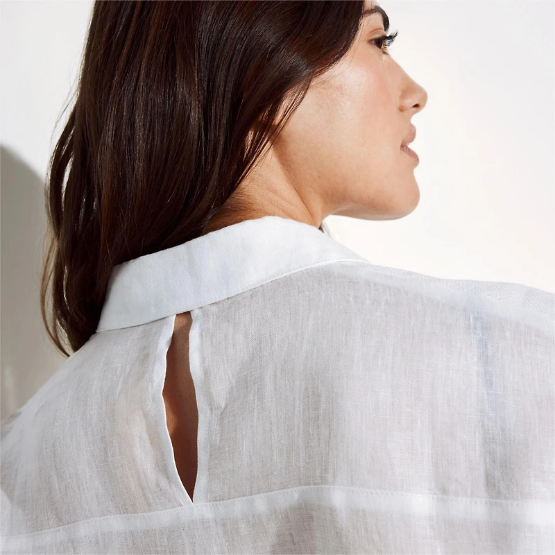 Women's Oversized Beach Shirt Cover-Up