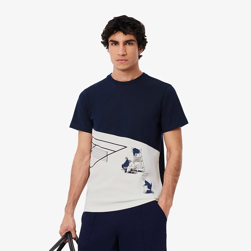 Men's Tennis Heritage Graphic Print T-Shirt