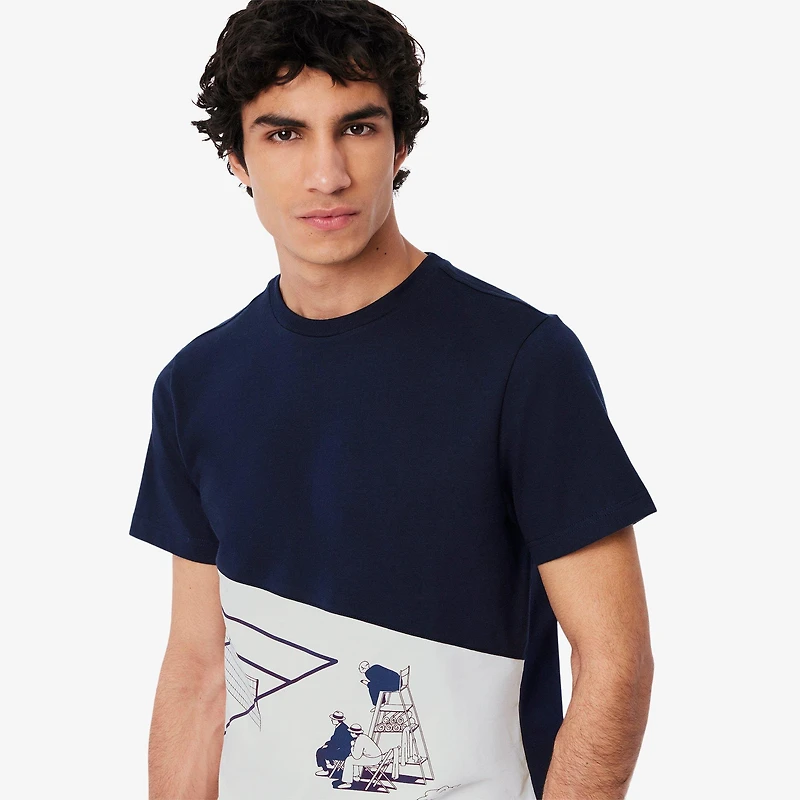 Men's Tennis Heritage Graphic Print T-Shirt