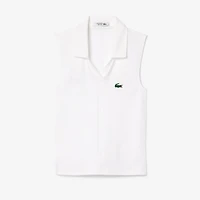 Women's Sleeveless Stretch Knit Tennis Polo