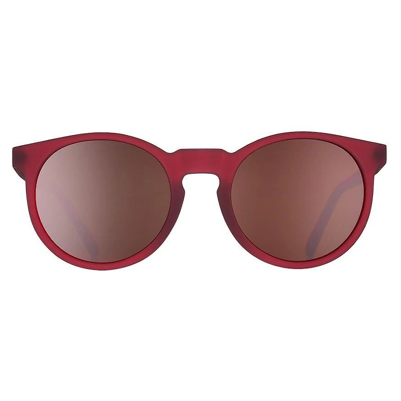 I'm Wearing Burgundy Circle G Sunglasses