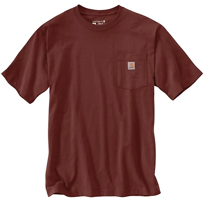 Men's Loose Fit Heavyweight Short Sleeve Pocket T-Shirt