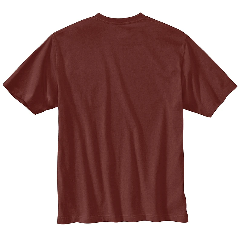Men's Loose Fit Heavyweight Short Sleeve Pocket T-Shirt