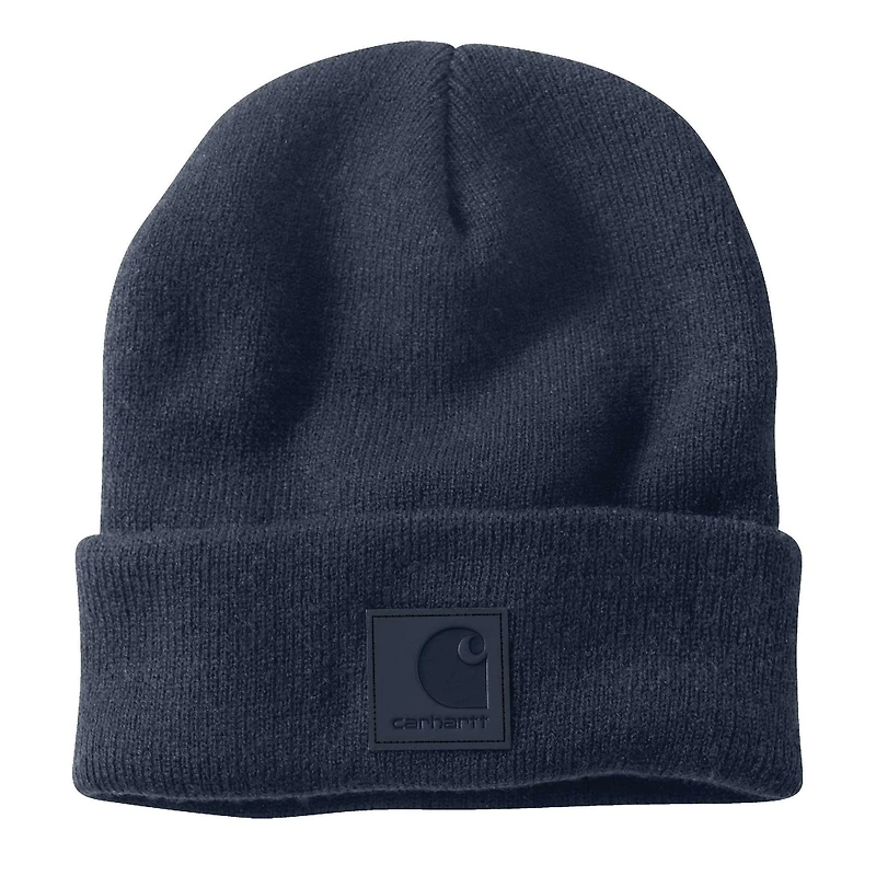 Unisex Tonal Patch Beanie