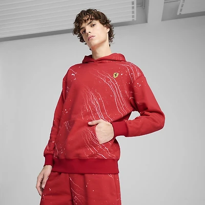 Men's Scuderia Ferrari Race Color Splash Hoodie