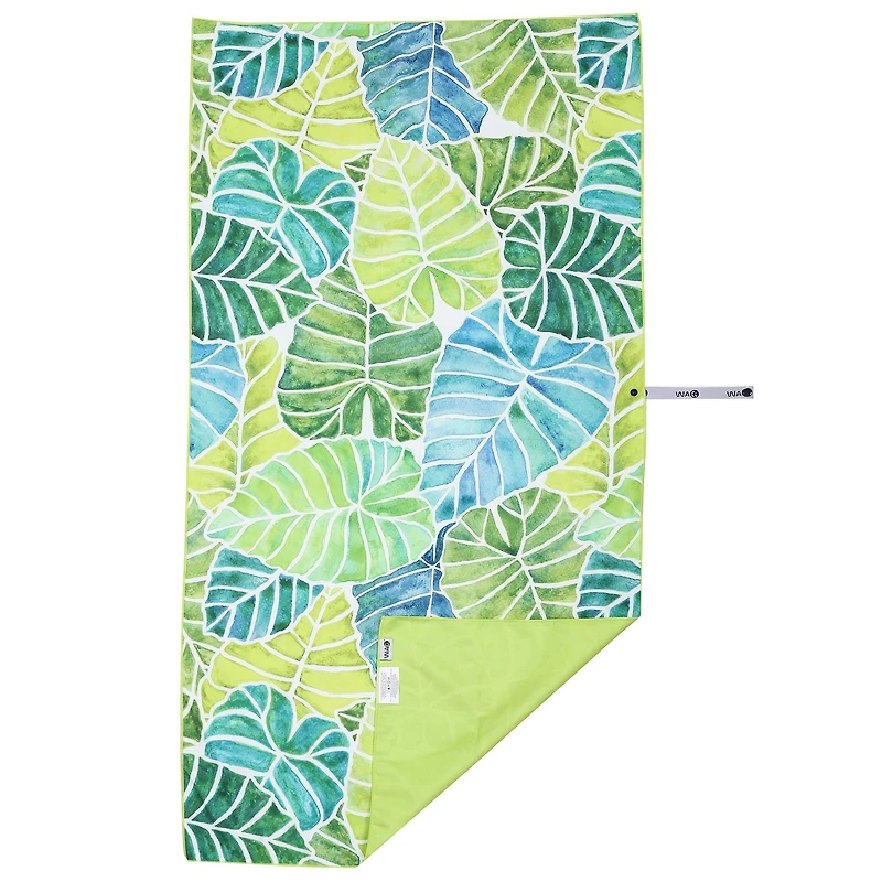 Lush Leaves Beach Towel