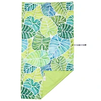 Lush Leaves Beach Towel