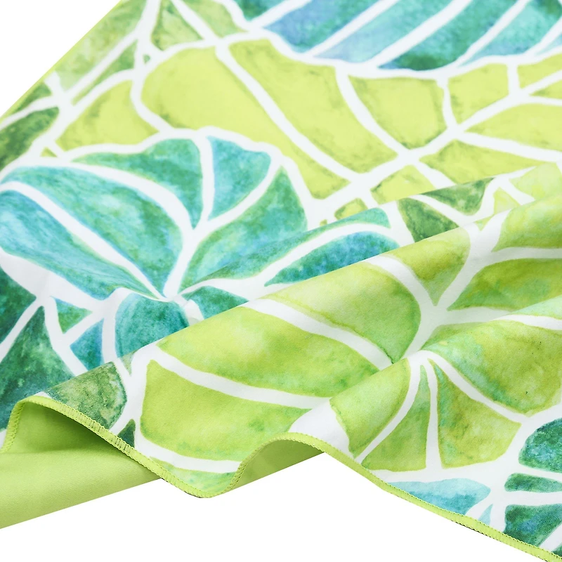 Lush Leaves Beach Towel